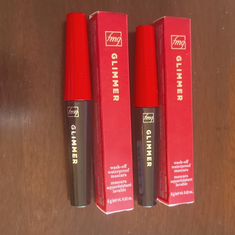 TWO Avon fmg Waterproof Wash off Mascaras Black